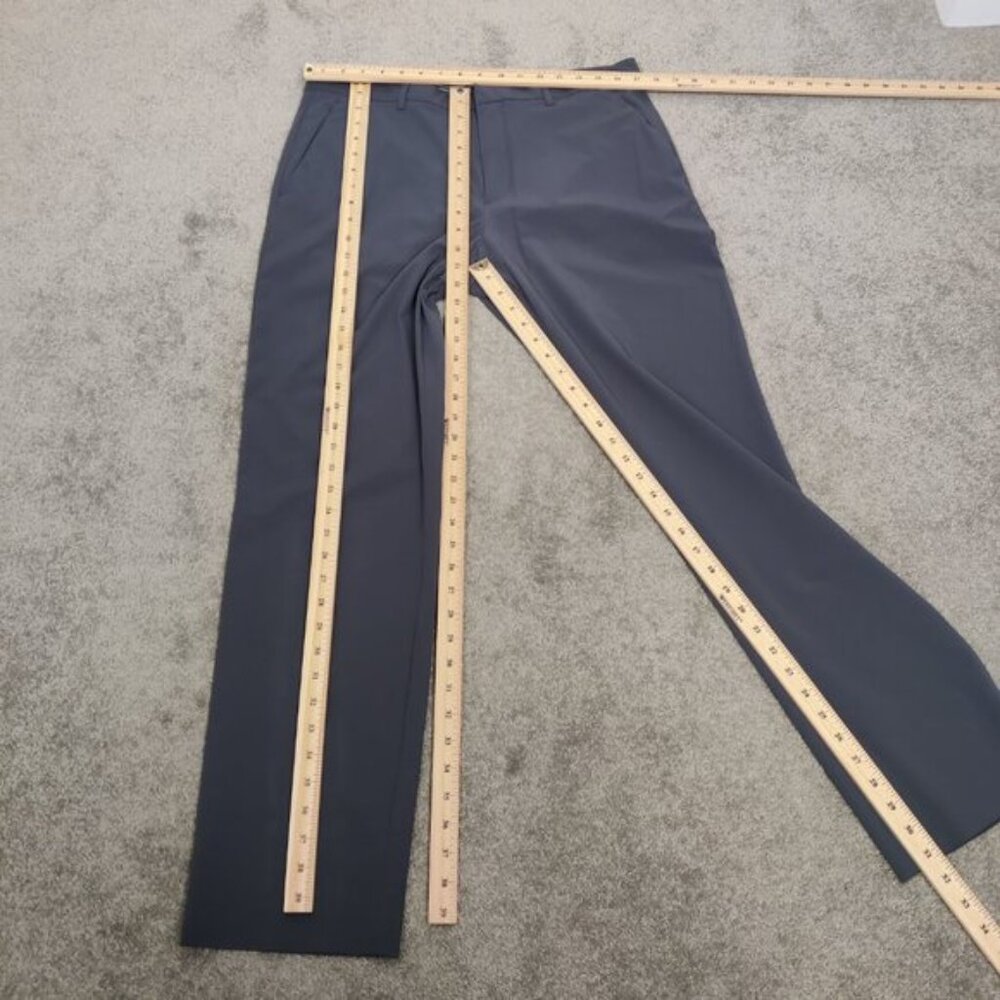 Perry Ellis Slim Fit Stretch Men's Black Dress Pants Size 34 x 32 Formal Office - Picture 6 of 12